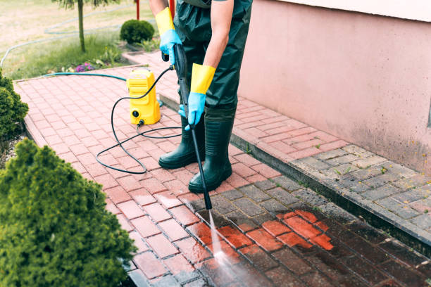 Pressure Washing Brick in Belding, MI